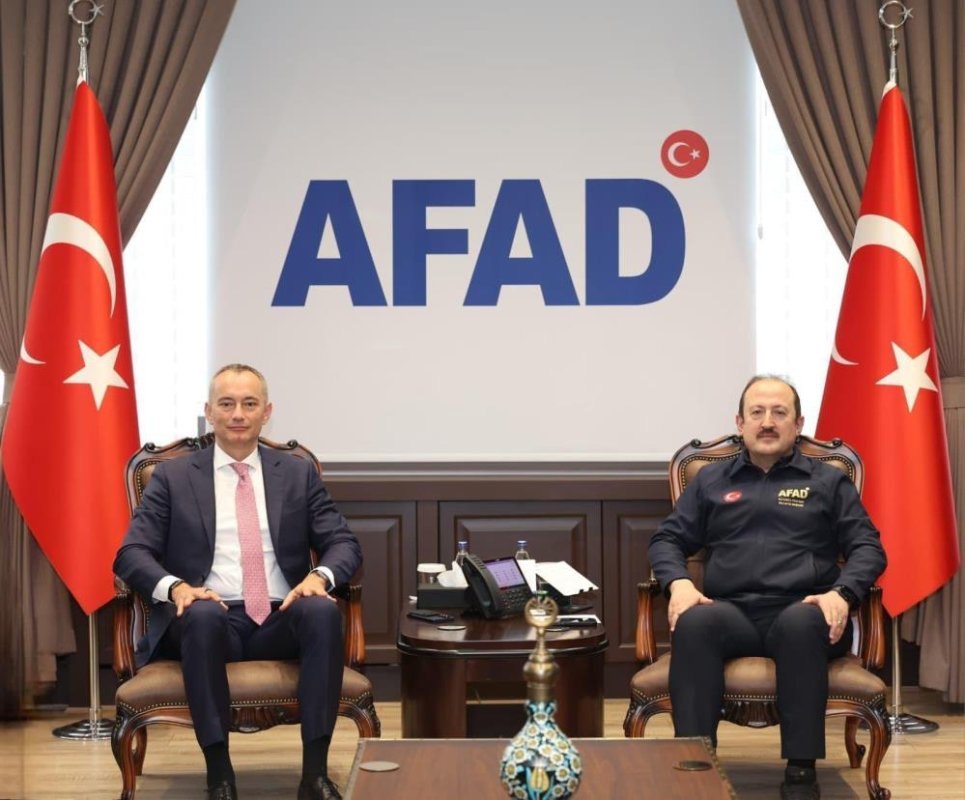 AFAD Başkanı Pehlivan, Gazze Barış Kurulu Yüksek Temsilcisi Mladenov Ve Beraberindeki Heyet İle Görüştü 