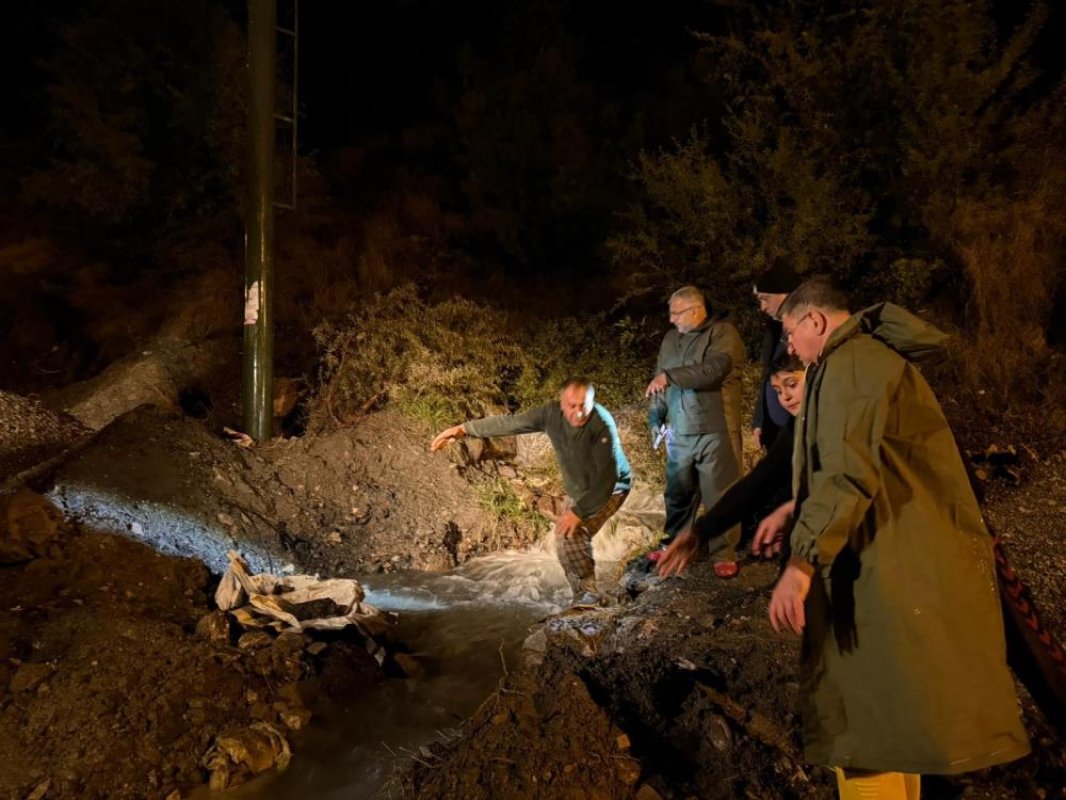 Hatay’da Heyelan Paniği