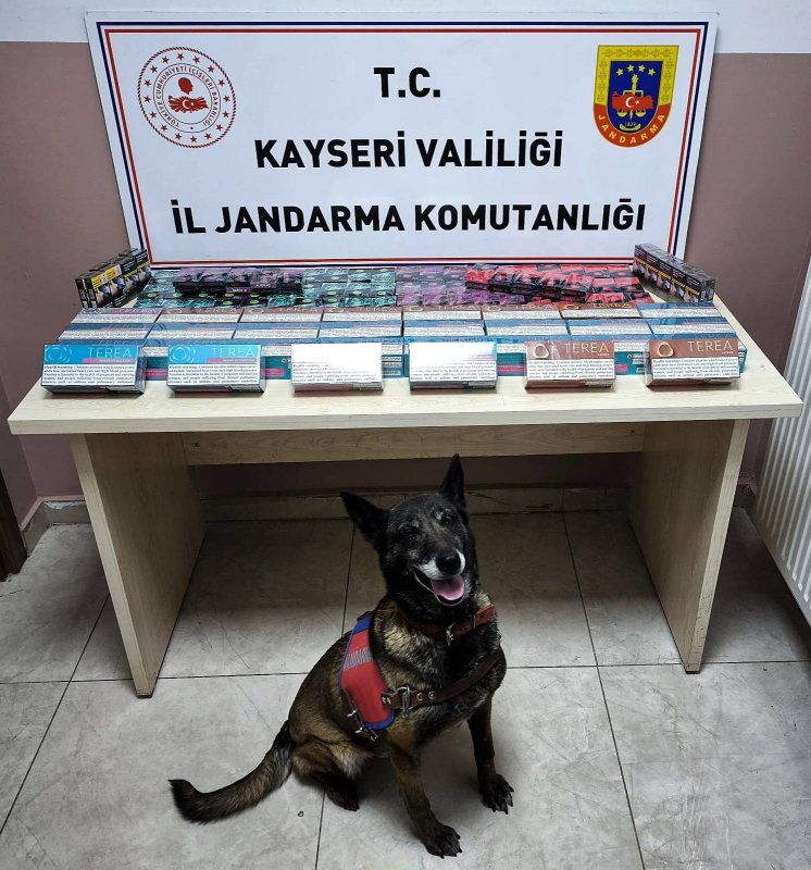 Kayseri'de Kaçak Sigara Operasyonu