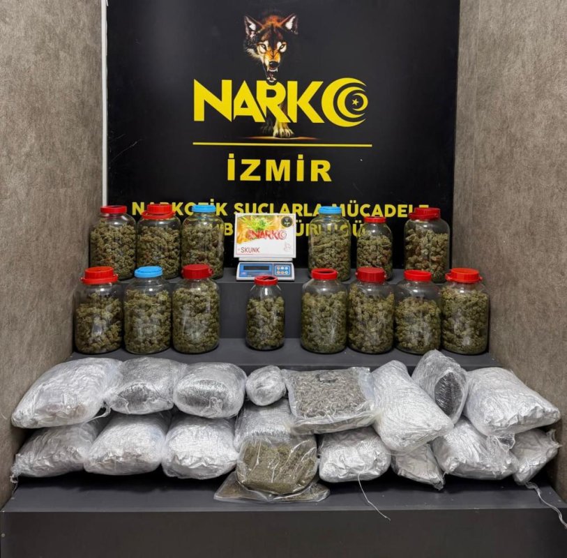 İzmir'de Zehir Tacirlerine Operasyon: 4 Şüpheli Tutuklandı