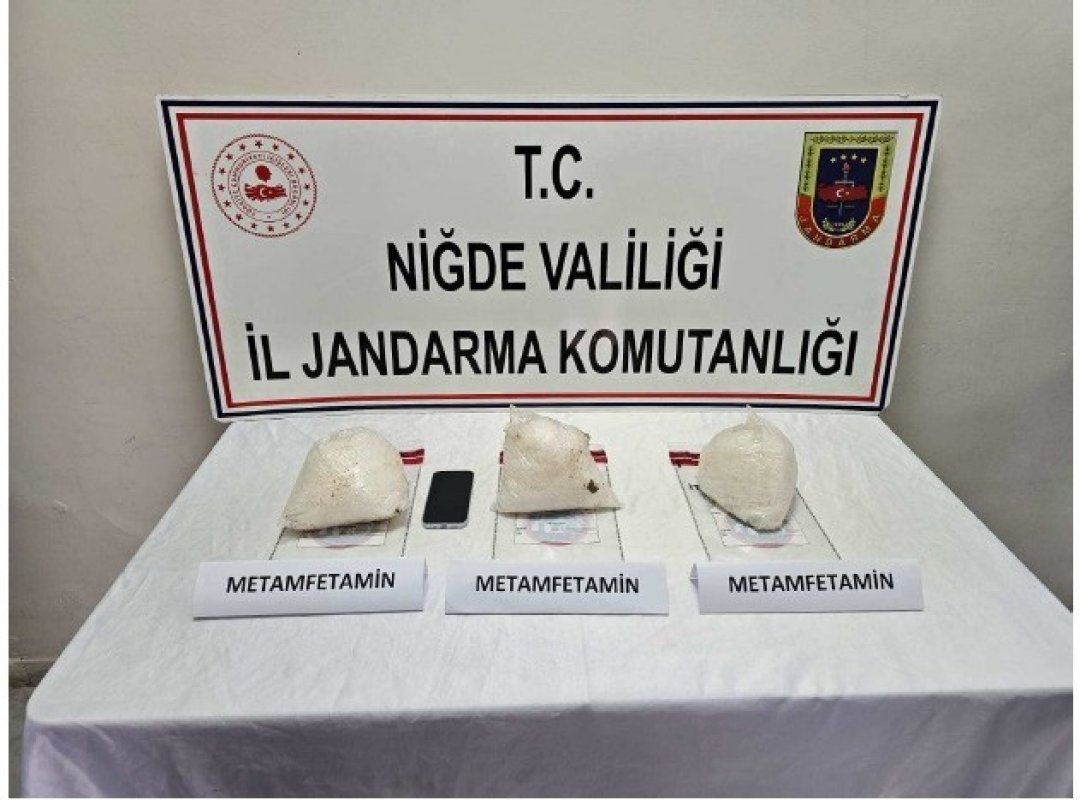 Niğde’de 3 Kilo Uyuşturucu Ele Geçirildi