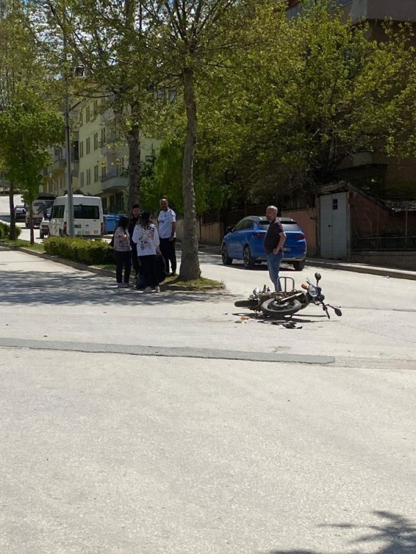 Kastamonu'da Motosiklet Kazası: 1 Yaralı