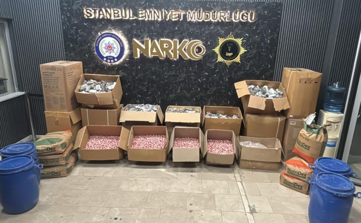 Bayrampaşa Ve Güngören'de Uyuşturucu Operasyonu: 200 Milyon Değerinde Uyuşturucu Hap Ele Geçirildi