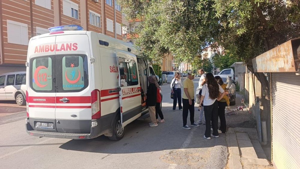 Motosikletle Çarpışan 9 Yaşındaki Bisikletli Yaralandı
