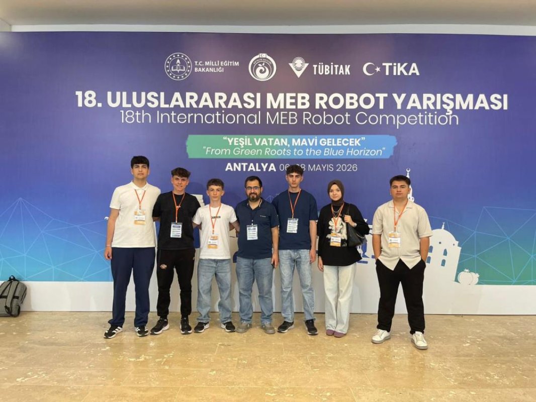 Yıldırım Ticaret MTAL'den Uluslararası MEB Robot Yarışması'nda Büyük Başarı