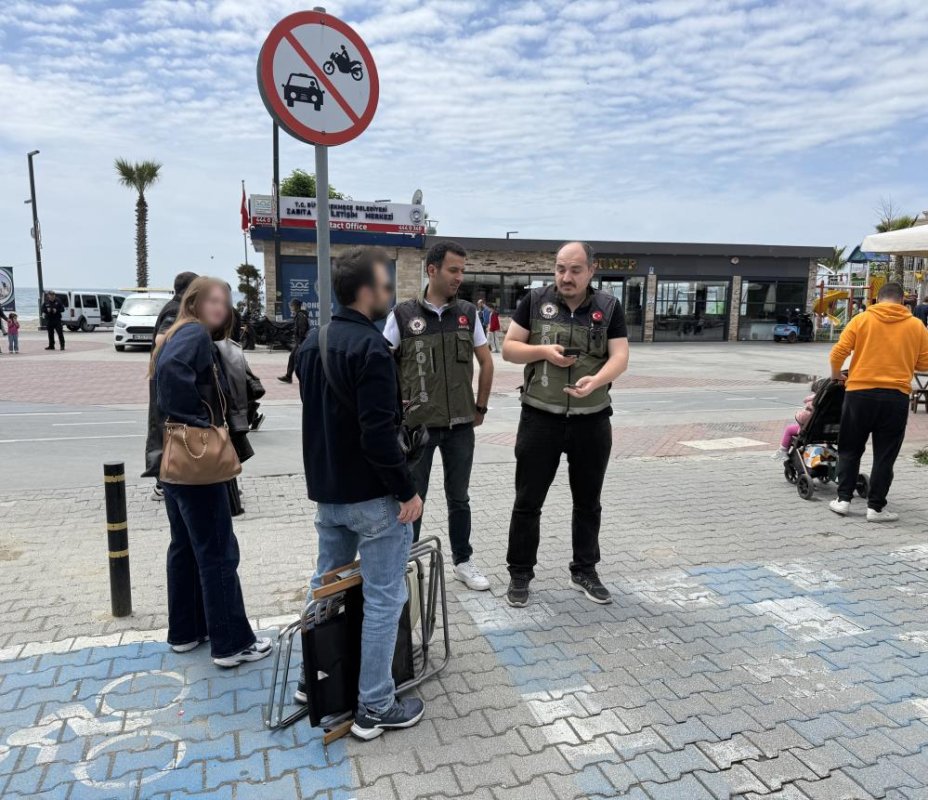  Büyükçekmece Sahil’de polisten, dron destekli uygulama
