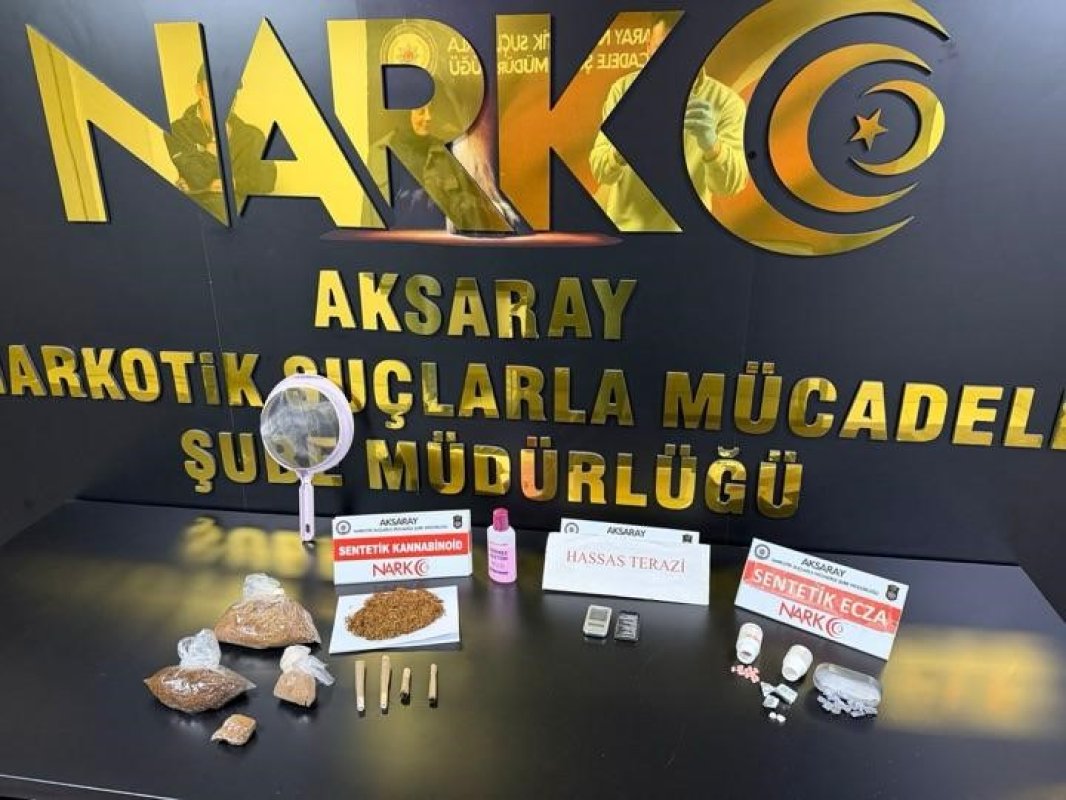 Aksaray'da Uyuşturucu Operasyonunda 14 Tutuklama