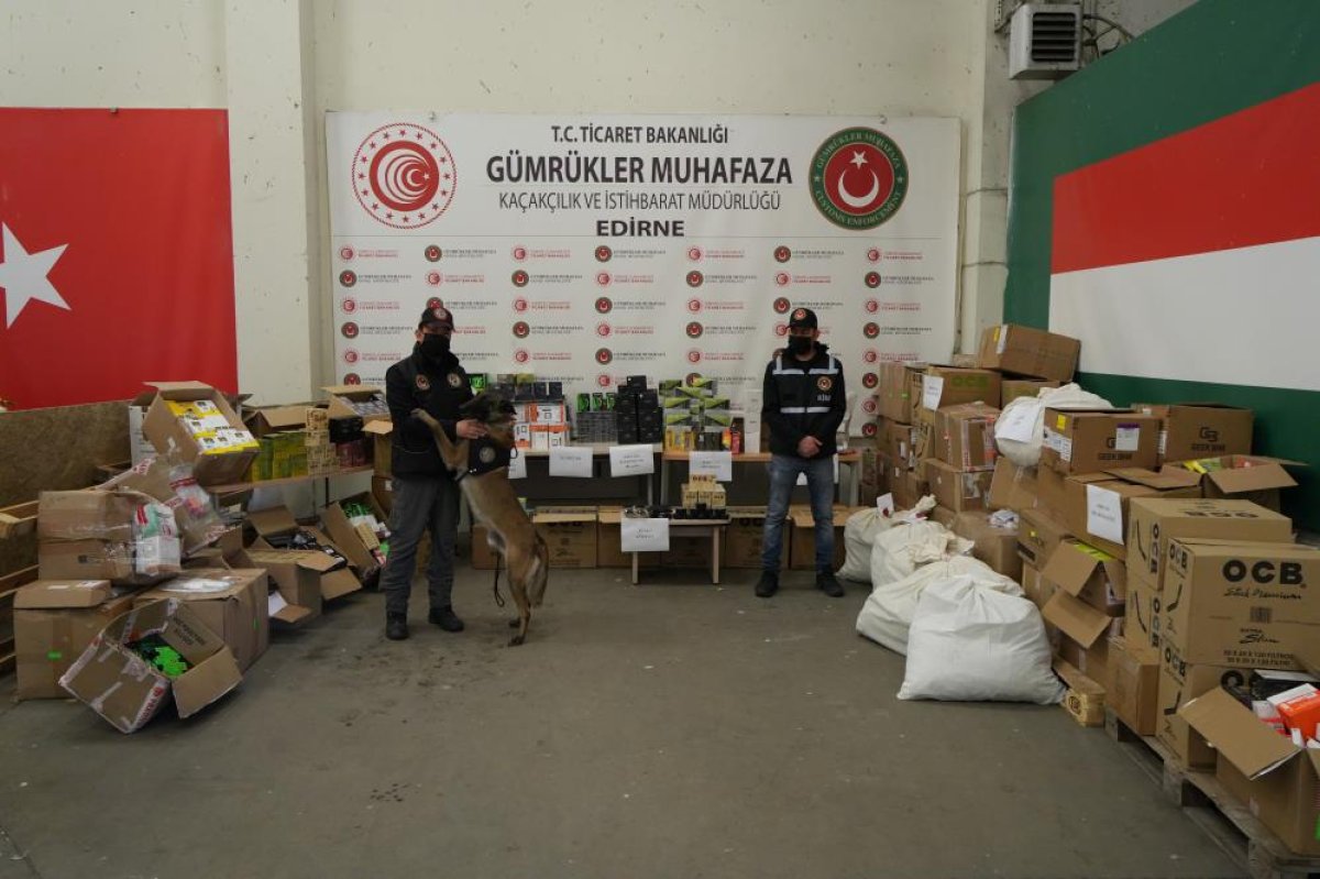 Kapıkule’de Dev Operasyon: Milyonlarca Liralık Kaçak Eşya Ve Uyuşturucu Ele Geçirildi