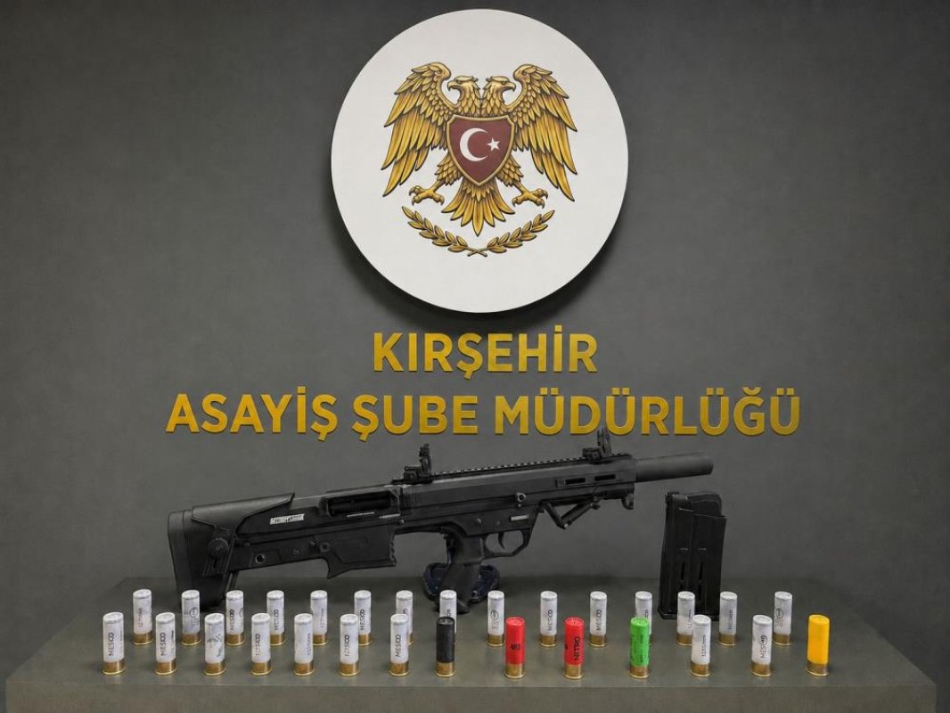 Kırşehir'de 2 Ruhsatsız Av Tüfeği Ele Geçirildi