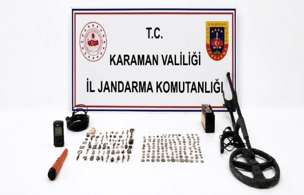Karaman'da Tarihi Eser Ele Geçirildi: 12 Tutuklama