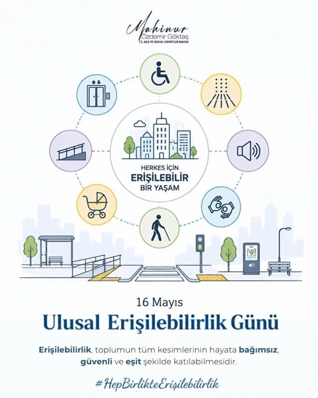 Bakan Göktaş'tan Ulusal Erişilebilirlik Günü Paylaşımı
