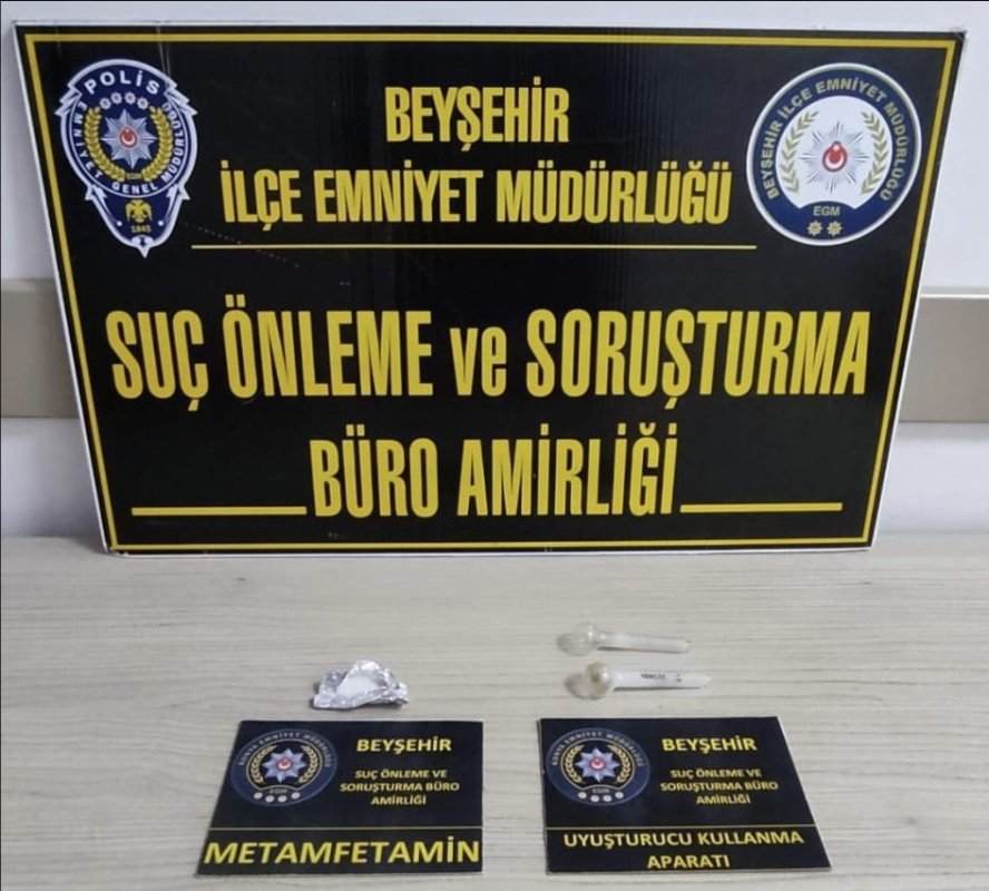 Beyşehir’de Uyuşturucu Ve Aranan Şahıs Operasyonları