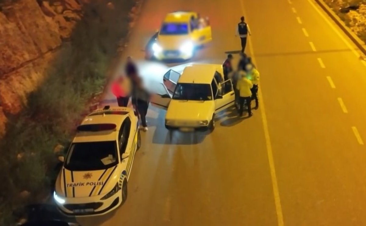 Gaziantep'te 'Narko-Alan' Uygulaması: 75 Araca 3 Milyon TL Ceza
