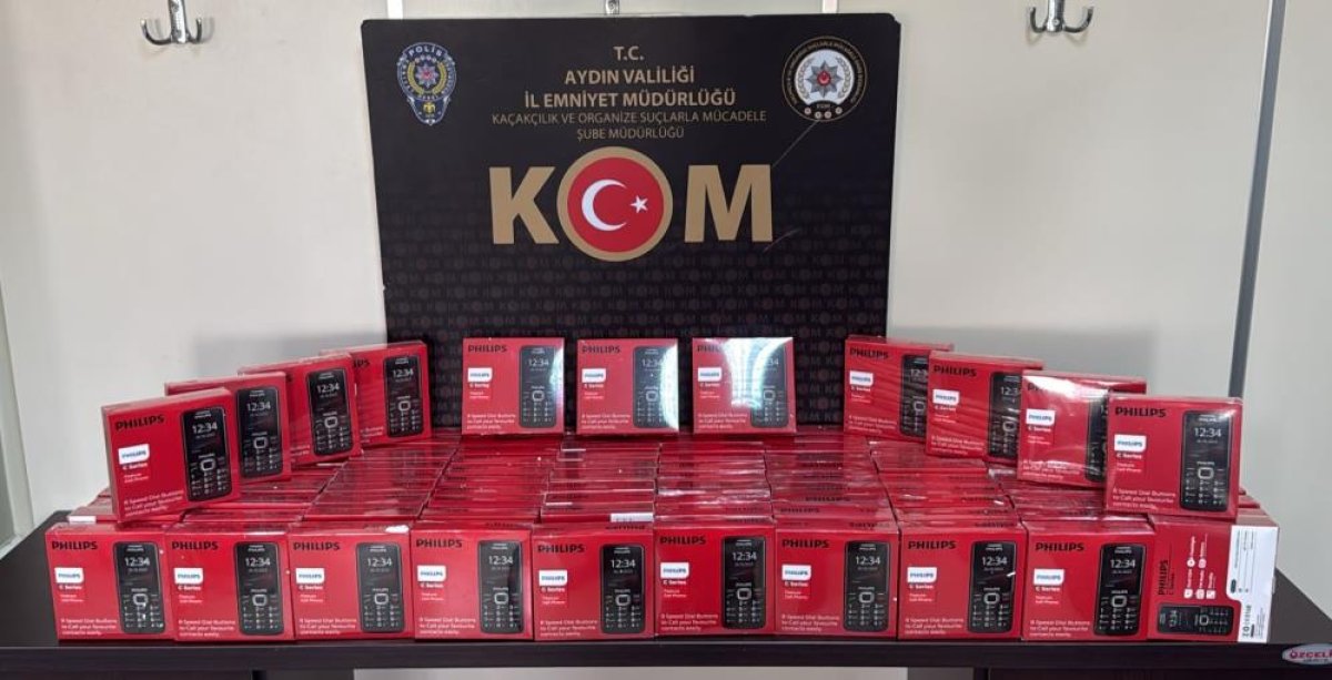 Aydın'da Kaçak Telefon Operasyonu: 100 Cihaza El Konuldu