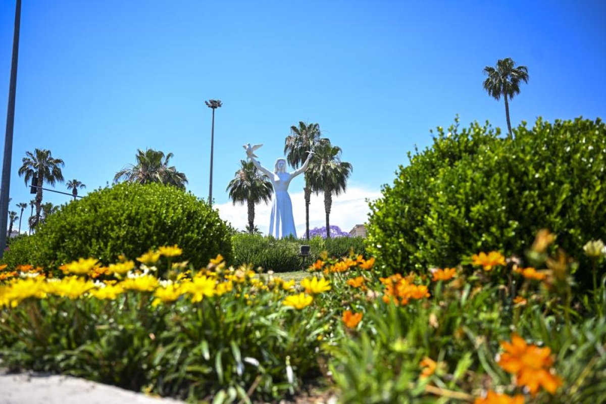 Mersin'i Yaz Çiçekleri Süslüyor