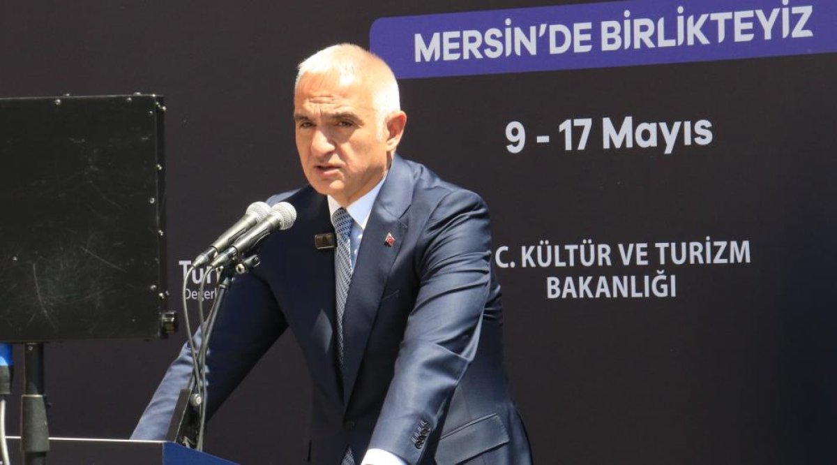 Bakan Ersoy: "Mersin, Yaşayan Bir Kültür Hazinesidir"