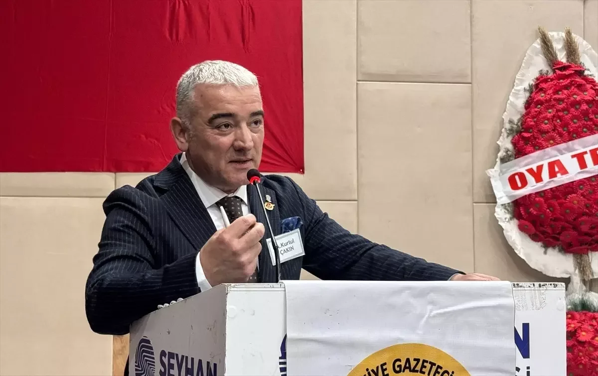 Çukurova Gazeteciler Cemiyeti’ne Kurtul Çakın Başkan Seçildi