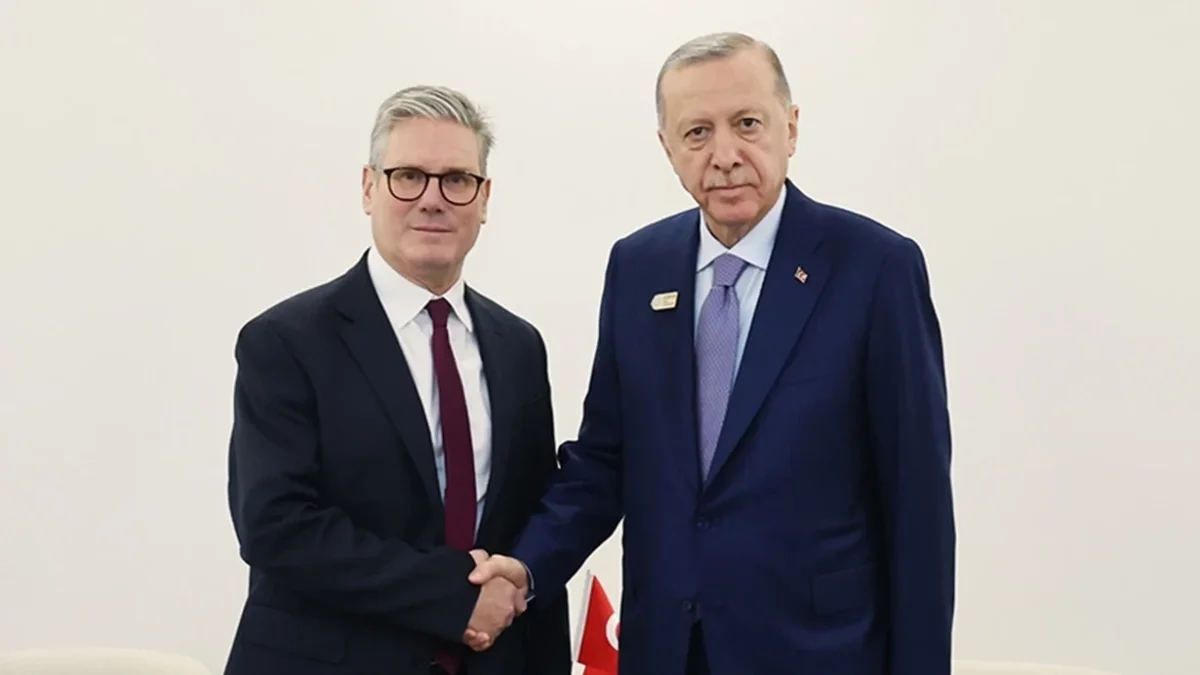 Erdoğan, Birleşik Krallık Başbakanı ile Görüştü