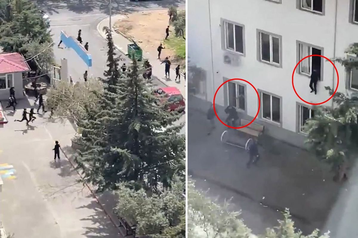 Okuldaki Katliamın Büyümesini Kahraman Aşçı Önlemiş: Bıçağı Bacağına Sapladım