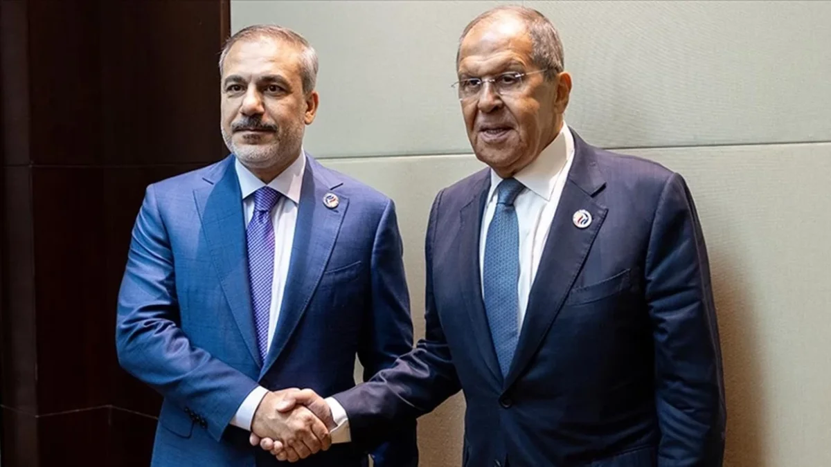 Dışişleri Bakanı Fidan, Lavrov’la Görüştü