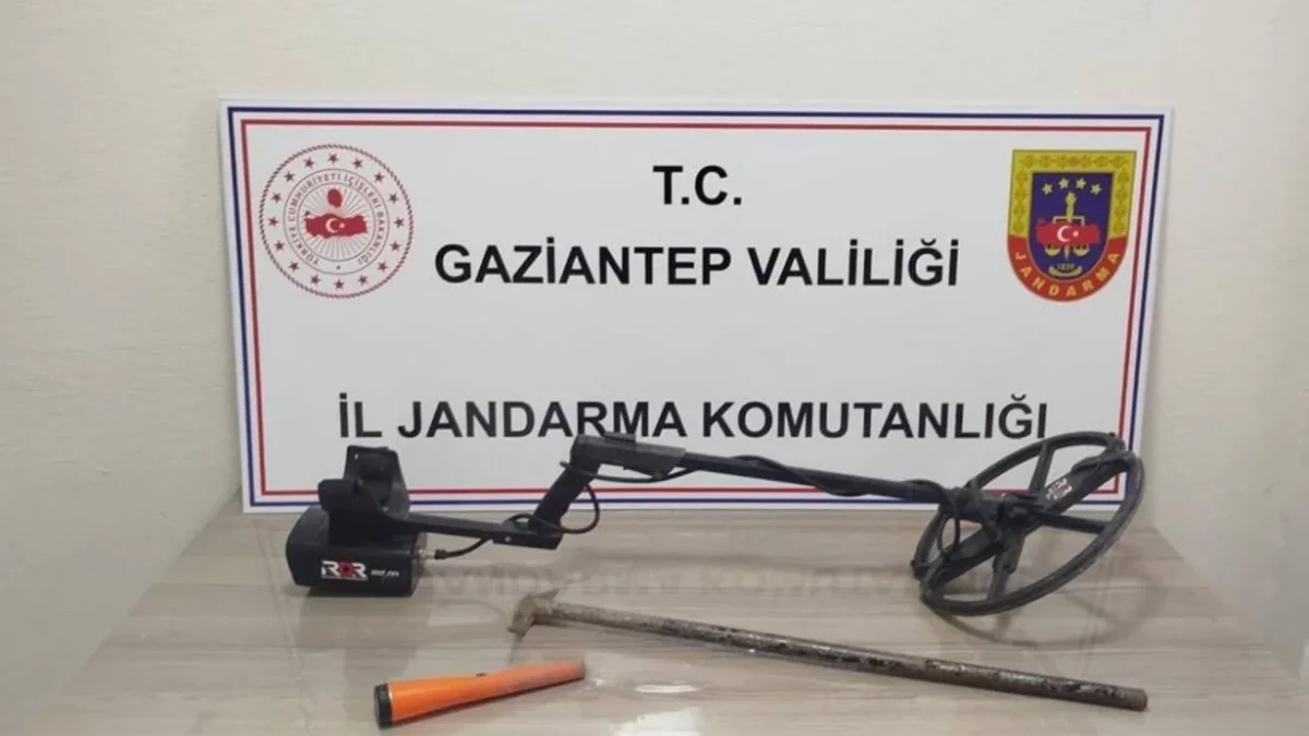 Gaziantep’te Defineciler Suçüstü Yakalandı