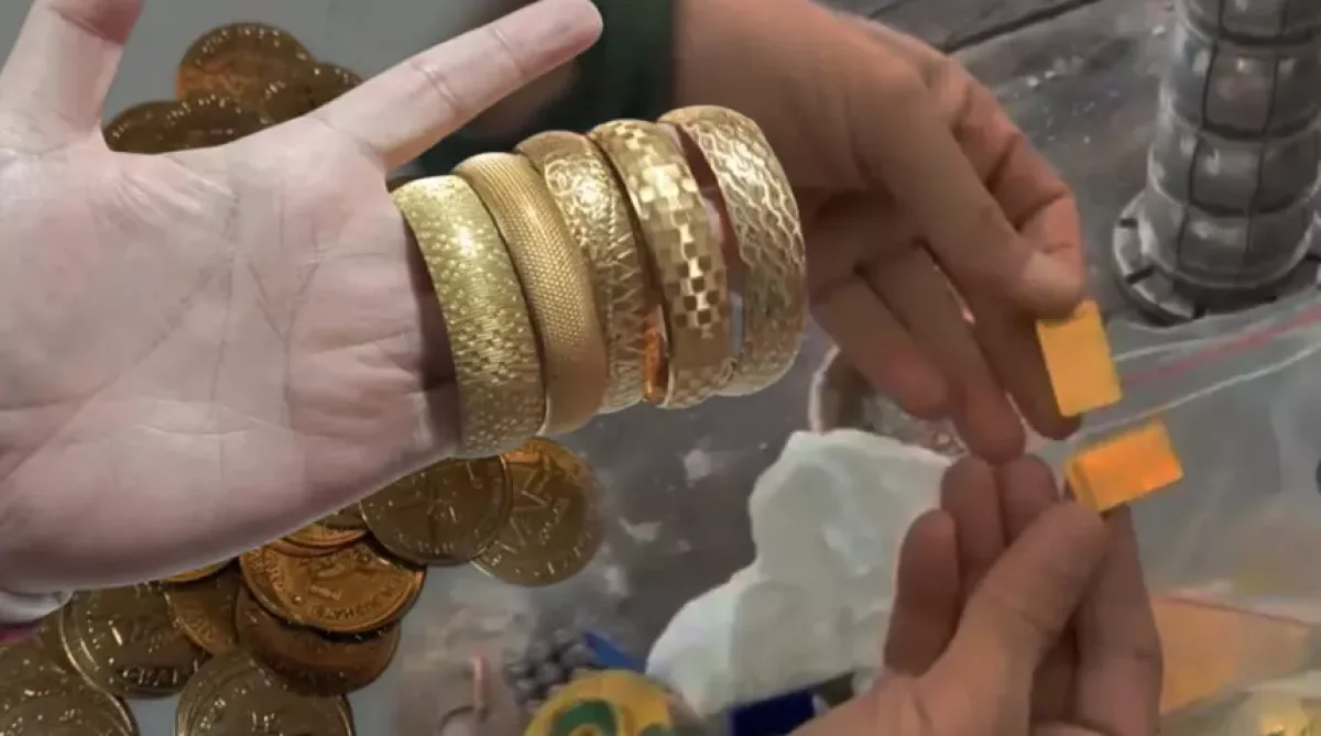 Fatih'te Sahte Altın İmalathanesine Baskın! Pirinç Kullanarak İmal Etmiş