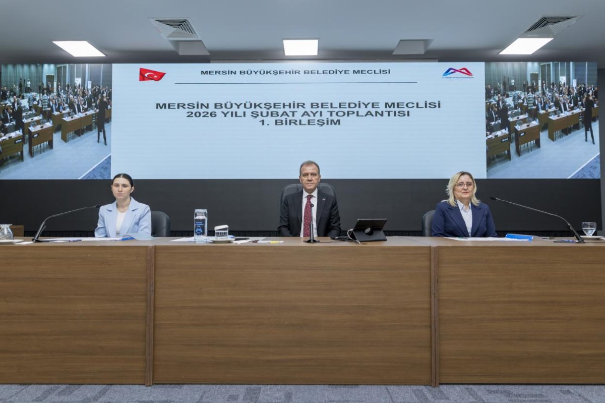 Mersin Büyükşehir Meclisi’nin Şubat Ayı 1. Birleşimi
