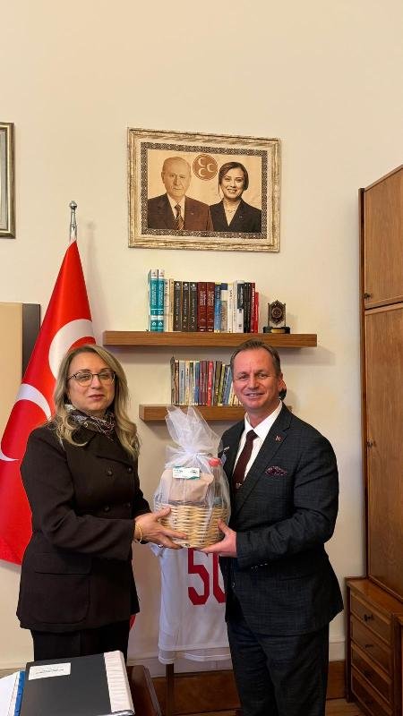 Gülnar Belediye Başkanımız Fatih Önge’den Prof. Dr. Filiz Kılıç’a Ziyaret