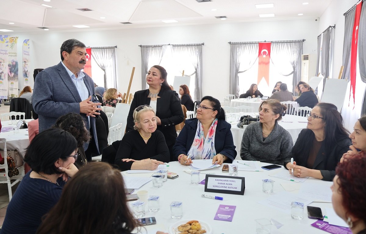 Toroslar’da “Kadın Dostu Belediyeler” Çalıştayı Düzenlendi