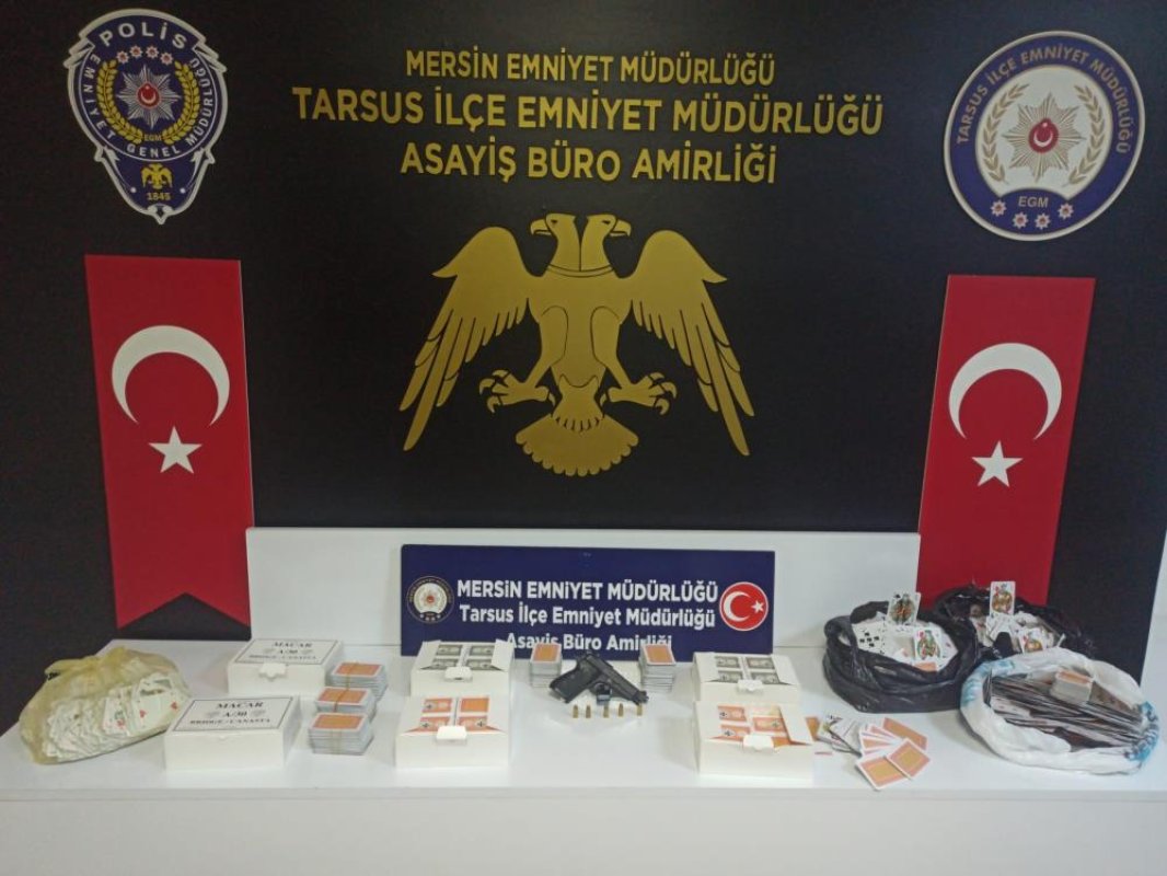 Tarsus’ta Kumar Baskını