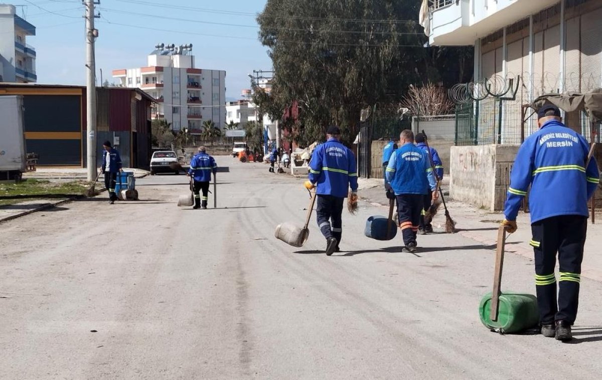 Mersin’de 65 Mahallede Temizlik