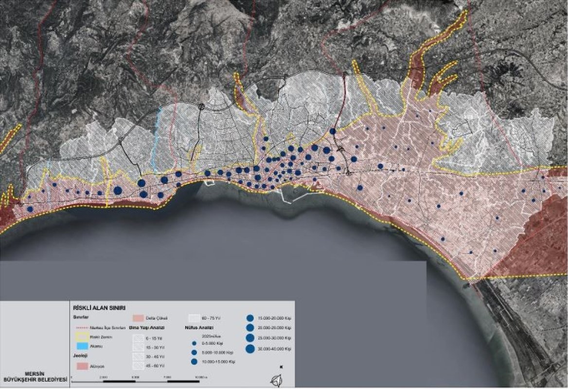 Mersin’de 30 Bin Hektarlık Kentsel Dönüşüm Planı