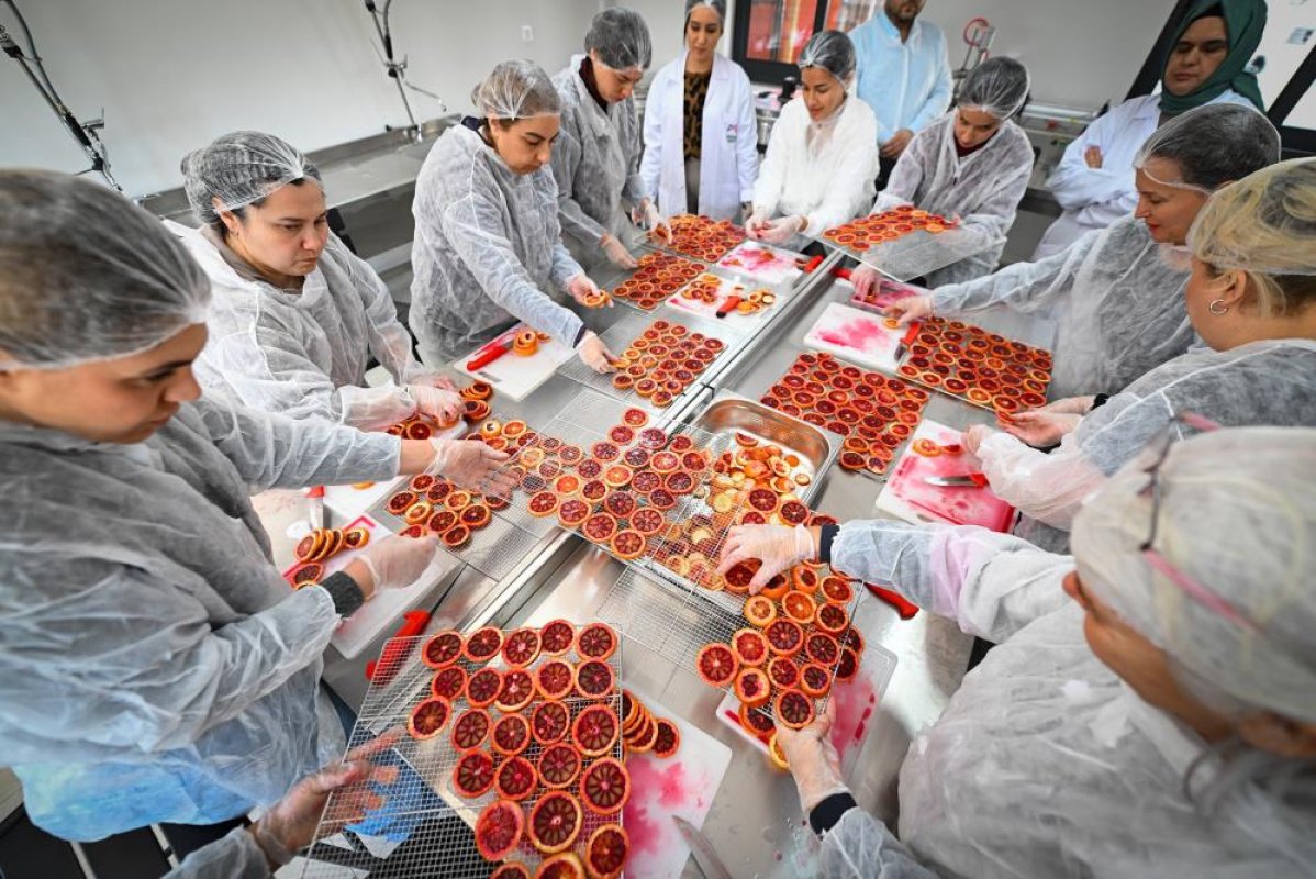 Mersin’de Kan Portakalı Kadın Üreticilerle Değerleniyor