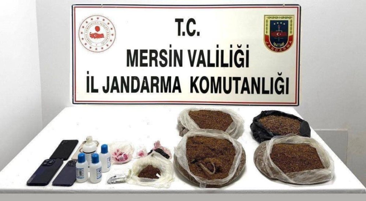 Mersin’de 10,5 Kilo Bonzai Yakalandı