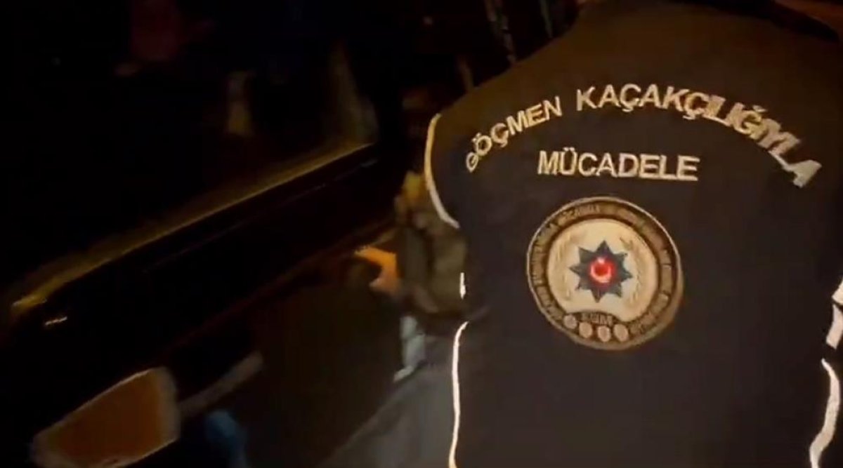 Hatay’da Kaçak Göçmen Operasyonu