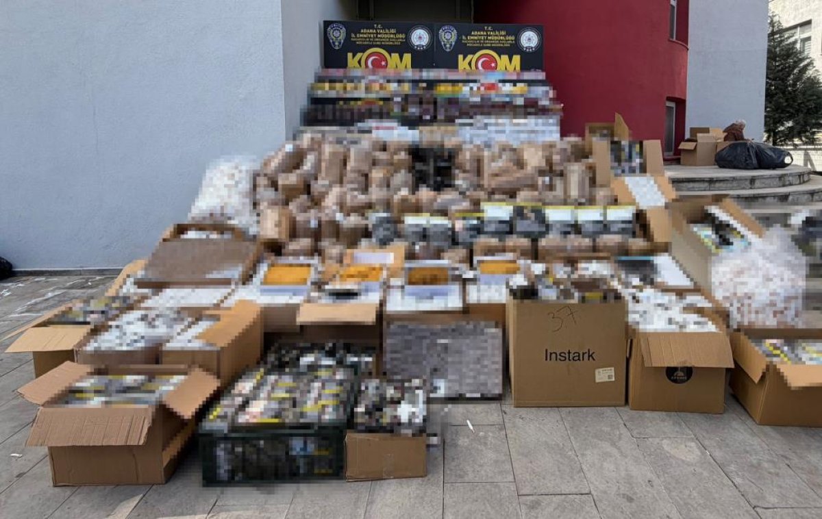 Adana’da 37 Kişi Kaçakçılık Operasyonunda Gözaltında