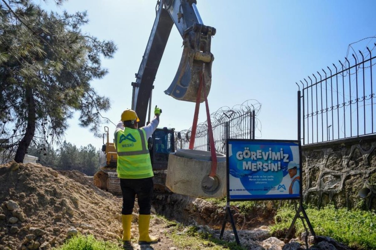 MESKİ’den Mezitli Devlet Hastanesi’ne Altyapı Desteği