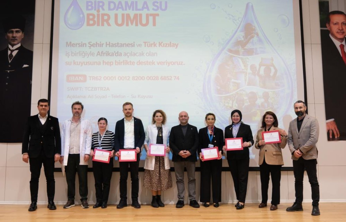 Mersin’de Hastaların El Emeği Afrika’ya Su Umudu Oldu