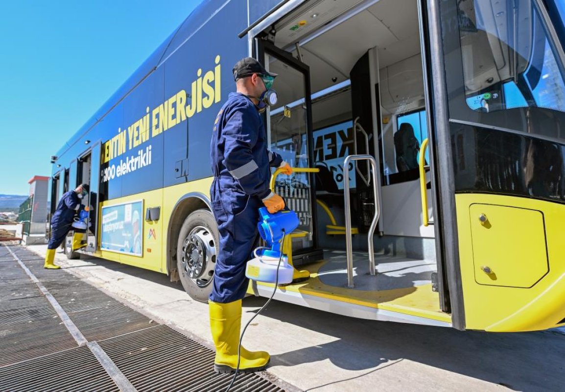 Mersin’de Ulaşımda Hijyen ve Güvenlik Vurgusu