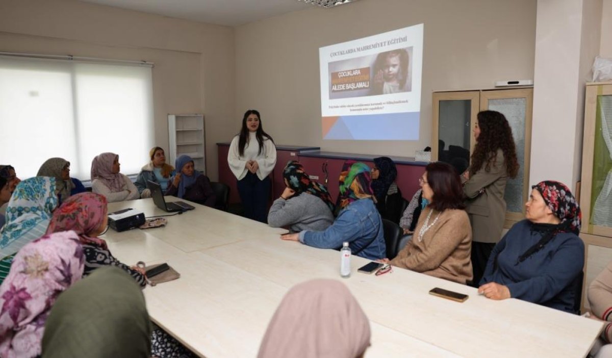 Mersin'de Çocuklara Ve Ailelere 'Mahremiyet' Eğitimi