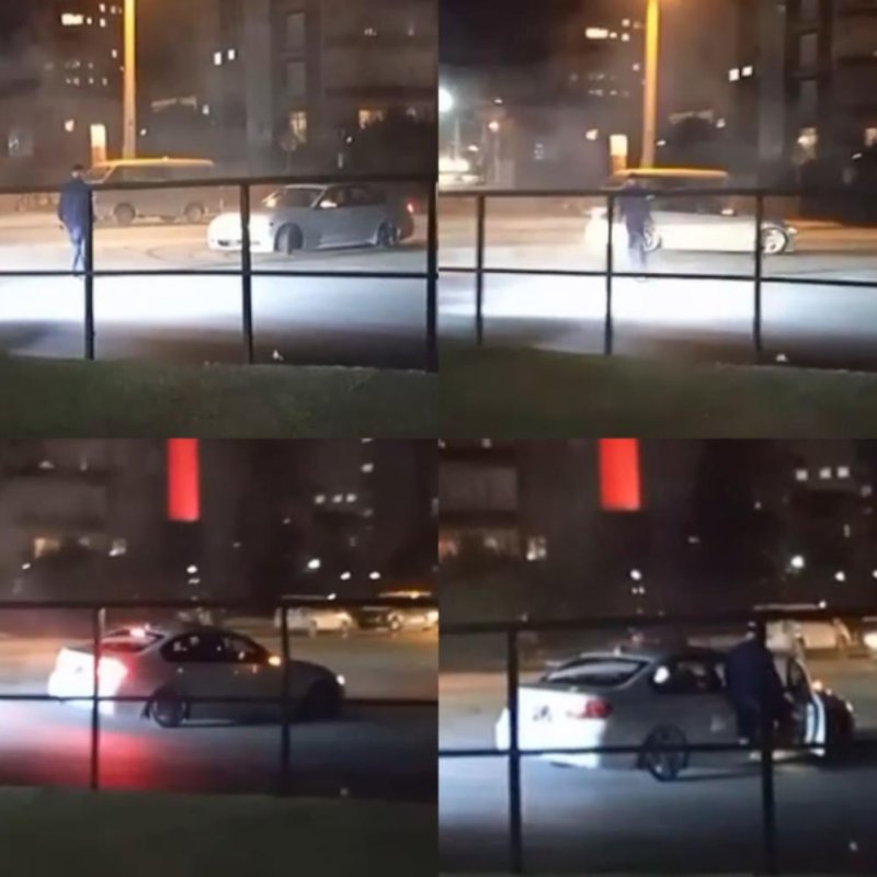 Trafikte Drift Atan Sürücü Gözaltına Alındı