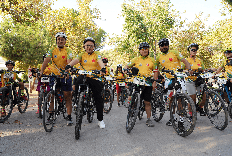 1. Erdemli Limon Çiçeği Bisiklet Festivali Başladı