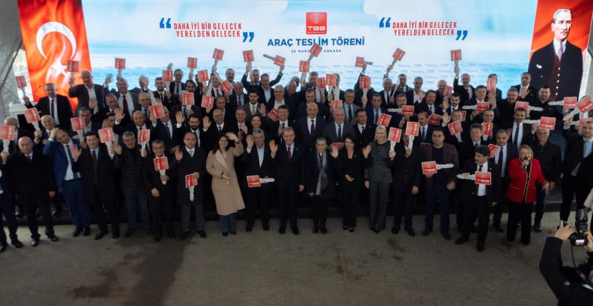 Başkan Seçer, TBB Tarafından Düzenlenen ‘Araç Teslim Töreni’ne Katıldı