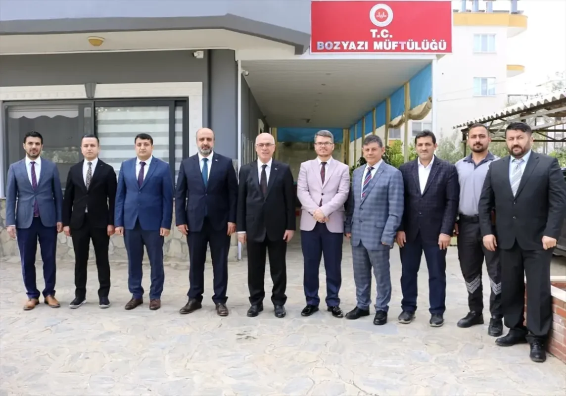 Mersin Müftüsü, Bozyazı Müftülüğünü Ziyaret Etti