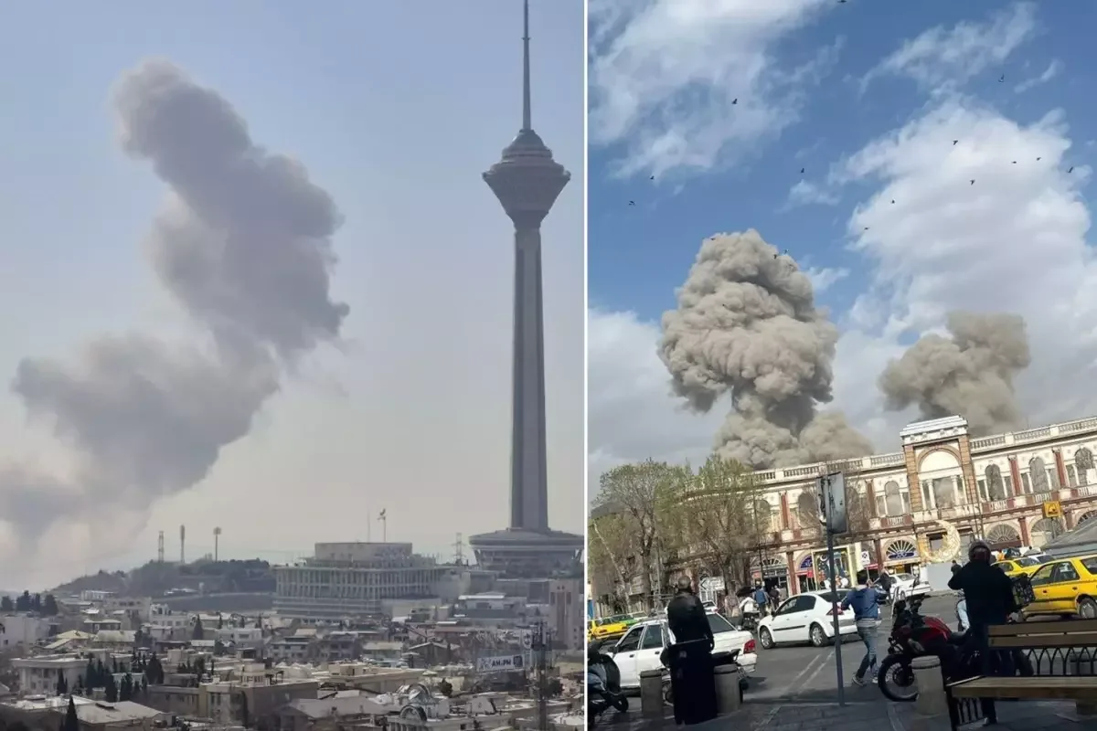 Tahran’da Peş Peşe Patlamalar